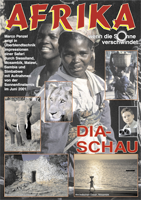 Plakat zur Diashow: S&uuml;dost-Afrika - wenn die Sonne verschwindet