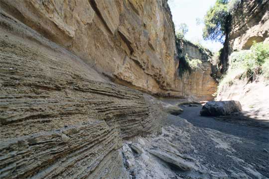Schlucht im Hell's Gate nationalpark, Kenia