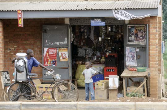 Milchmann in Hoima Milchmann in Hoima